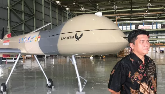 Drone Elang Hitam Pesawat Tanpa Awak Diproduksi Diindonesia.