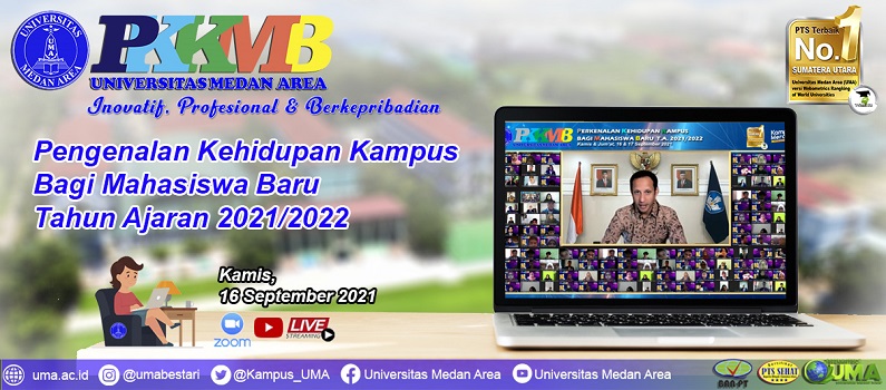 PKKMB Universitas Medan Area Tahun 2021