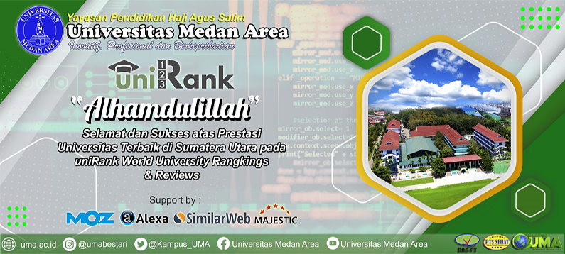 Universitas Medan Area Meraih Peringkat 1 Universitas Swasta Terbaik Di Sumatera Utara Versi 4ICU