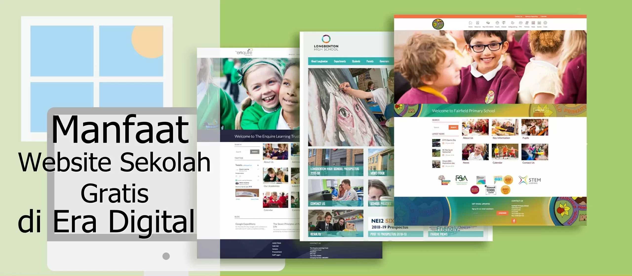 Manfaat Website Sekolah Gratis di Era Digital